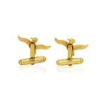 Mallard Cut Out Cufflinks | 3D Engraved Sterling Silver | Gold Tone Finish